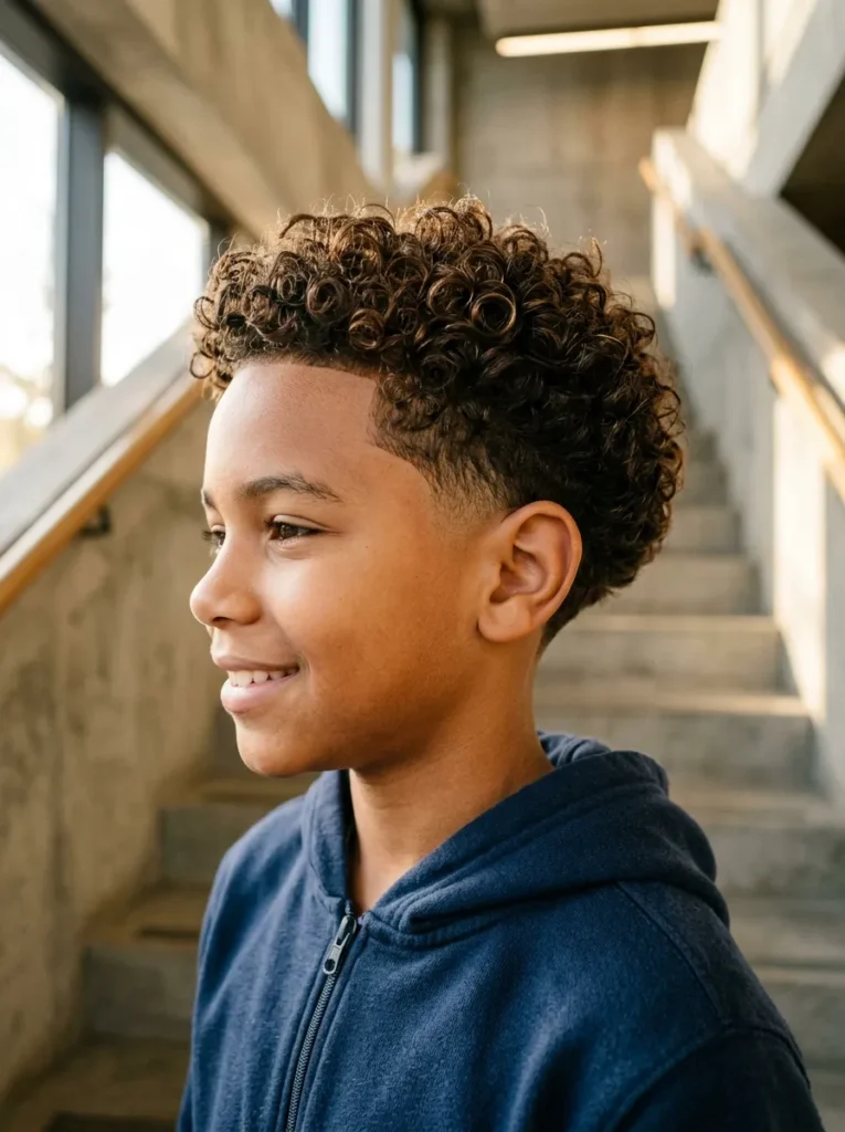 Drop Fade Curls
