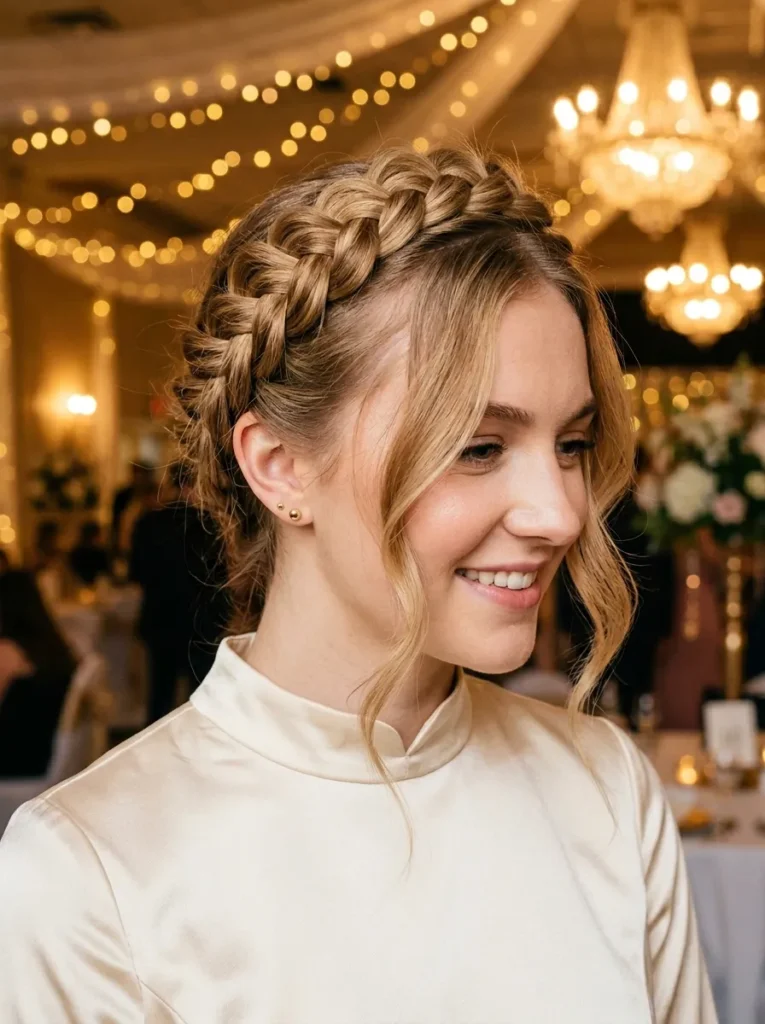 Dutch Braid Crown