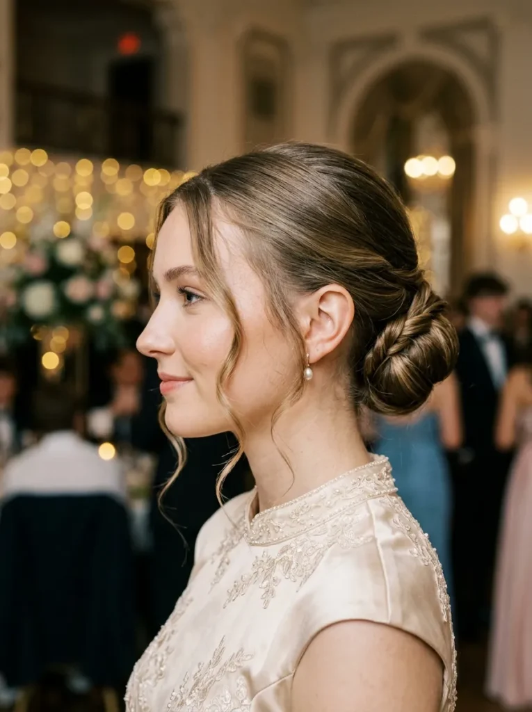 Elegant Low Chignon
