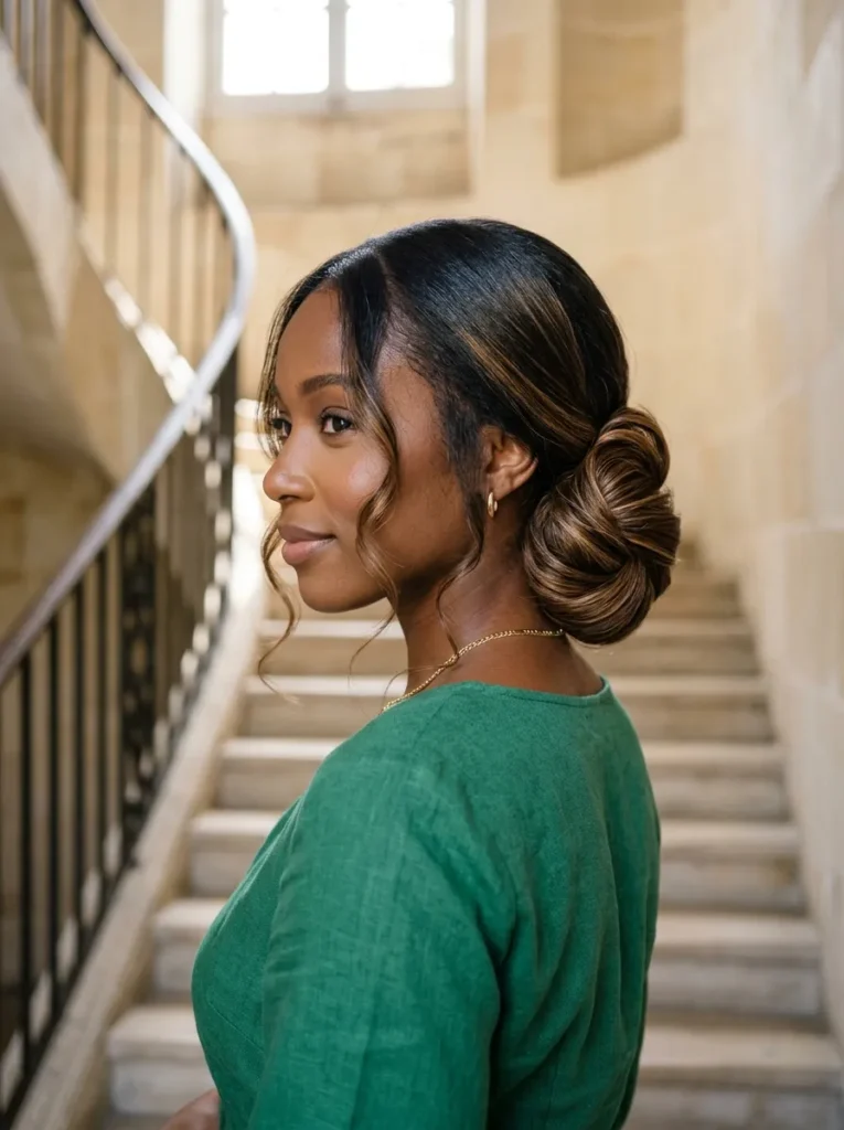 Elegant Side Chignon