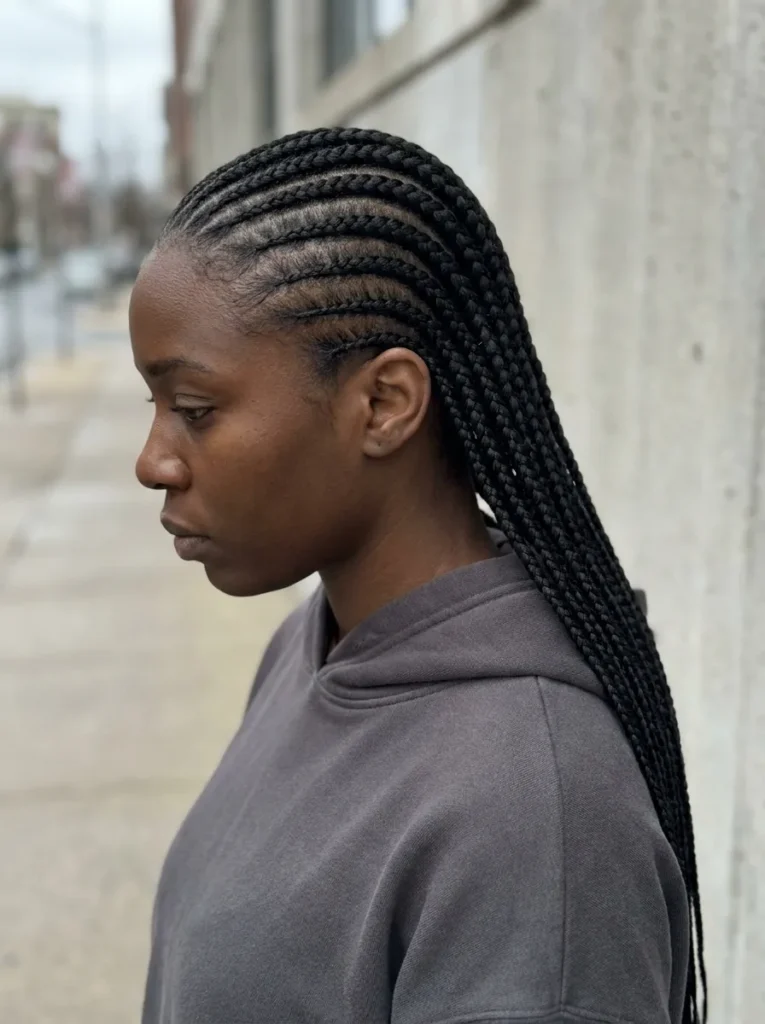 Extra Long Cornrows
