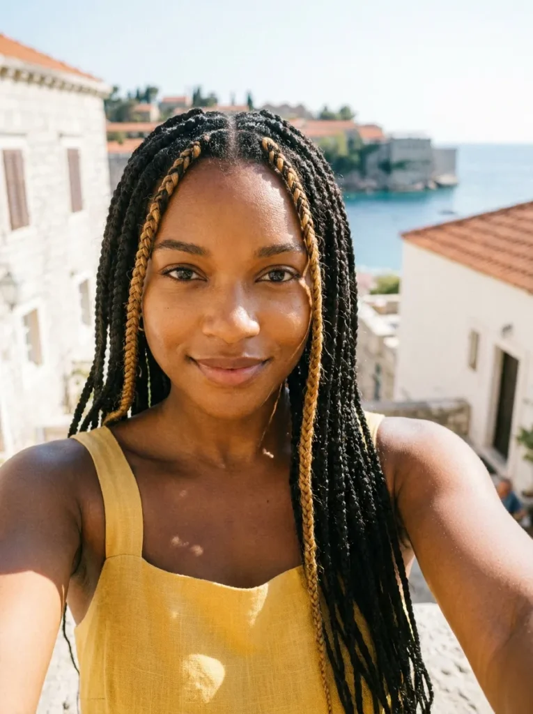 Face Framing Highlights