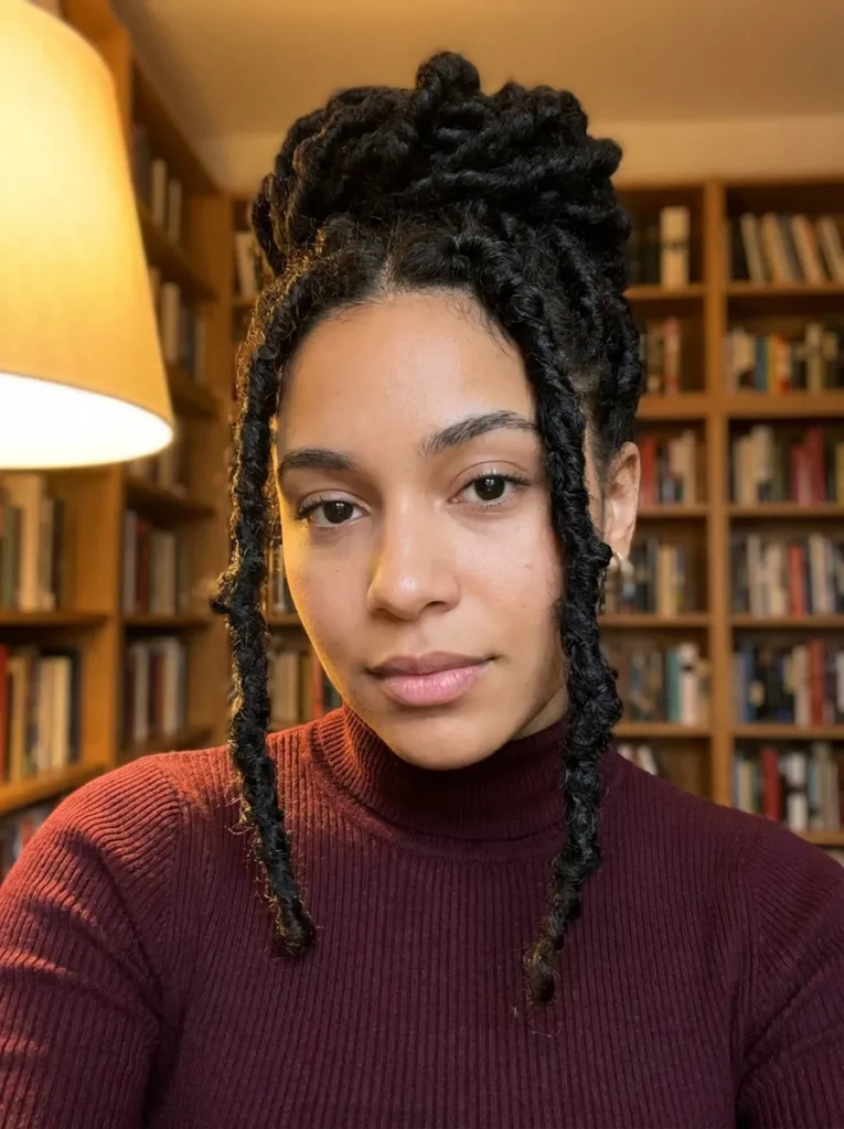 Face Framing Loc Tendrils