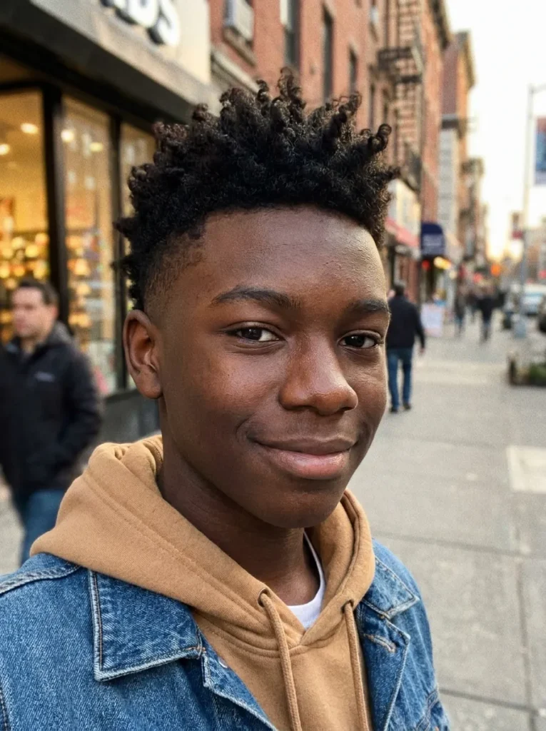 Faux Hawk Fade