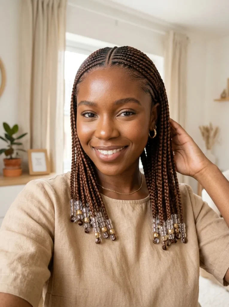 Feed-In Beaded Braids