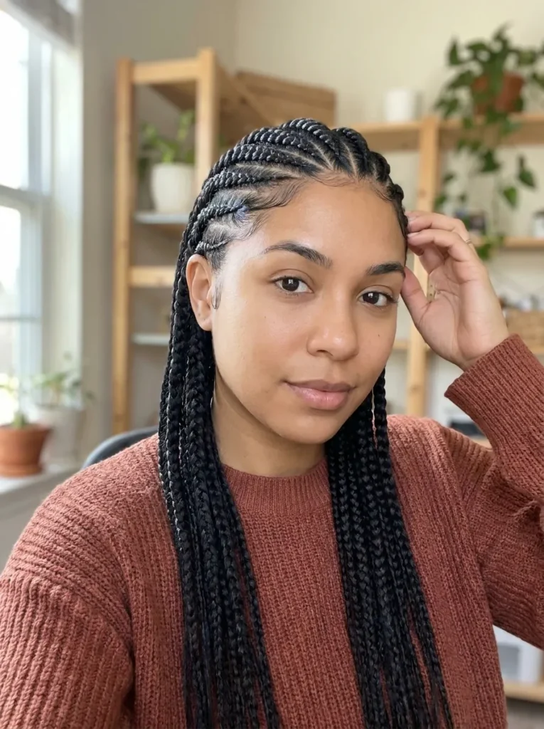 Feed In Braids