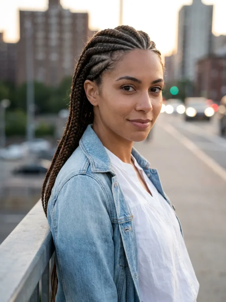 Feed-In Cornrows