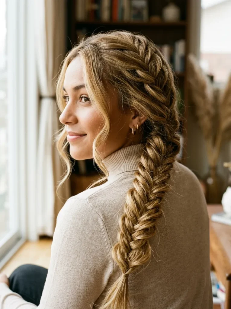 Fishtail Side Braid