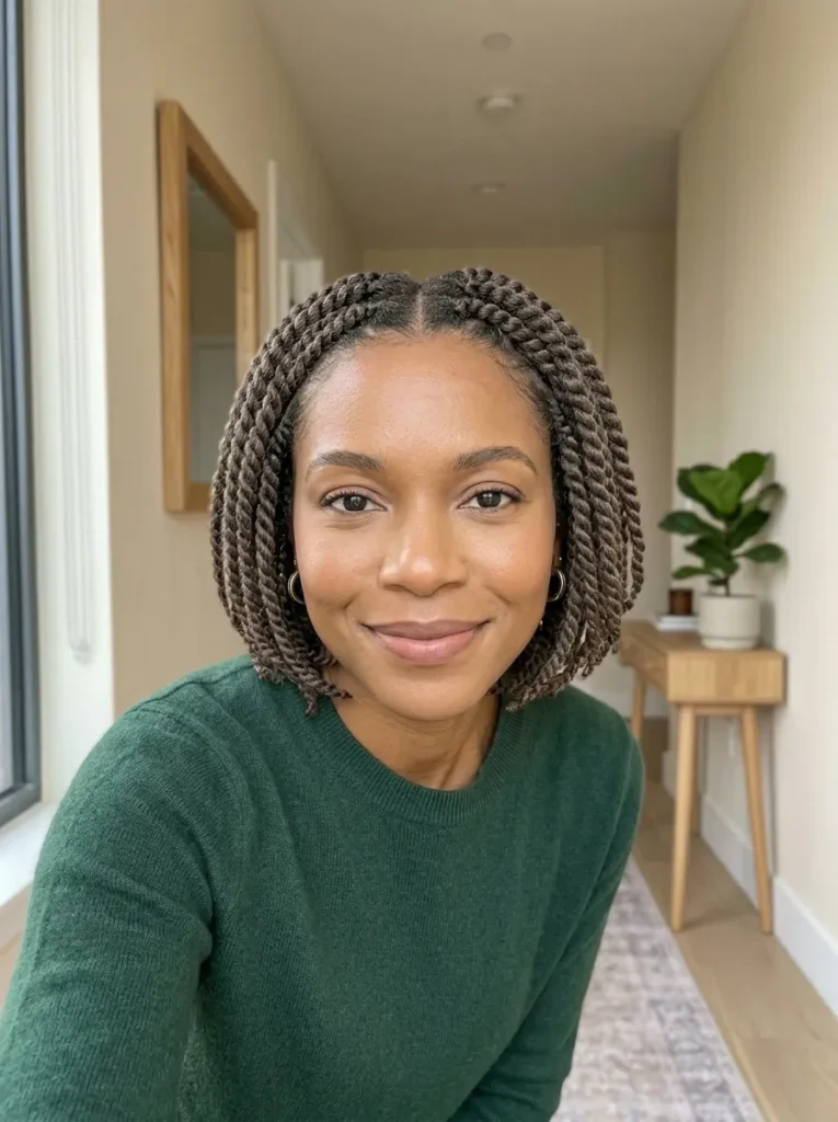 Flat Twist Bob