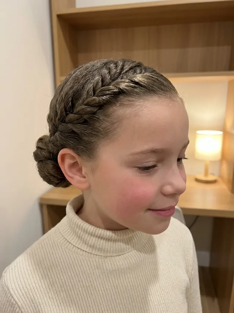 Flat Twist Bun
