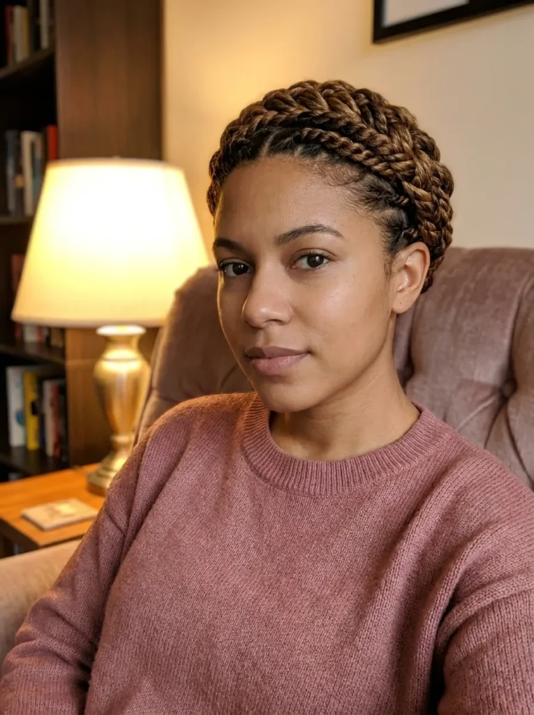Flat Twist Updo