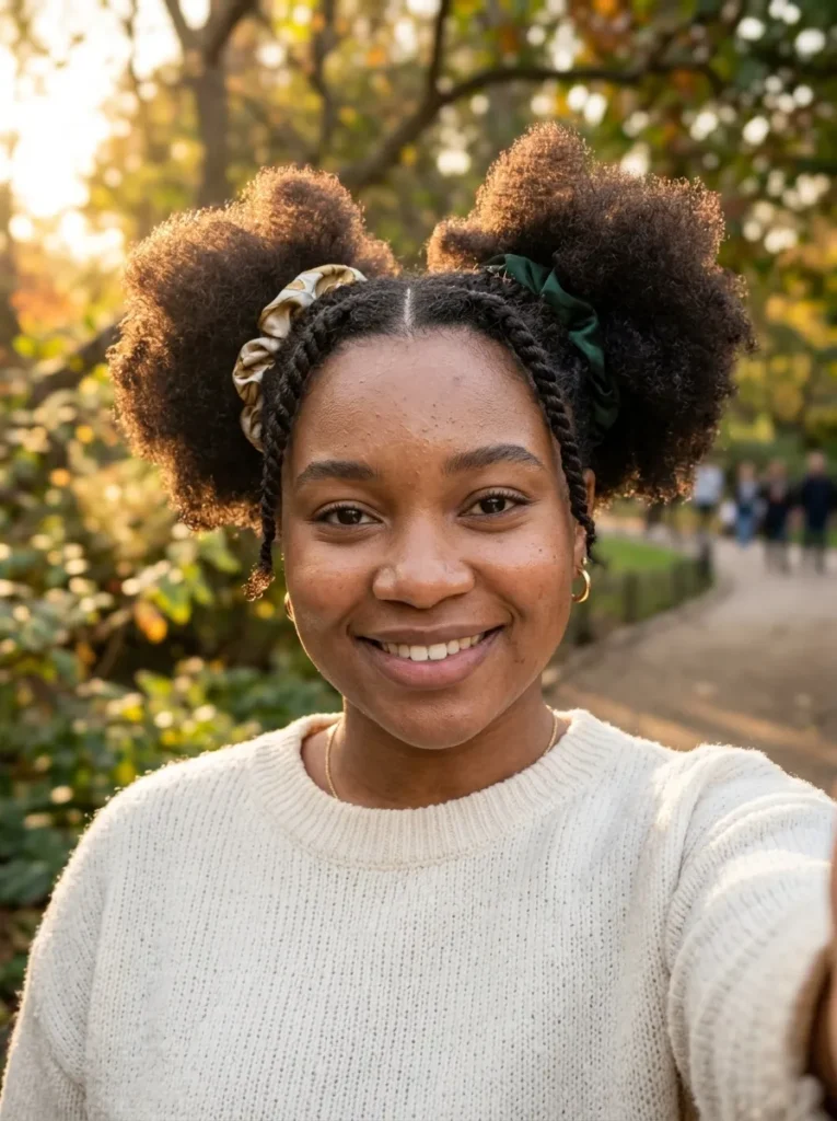 Flat Twists With Puffs