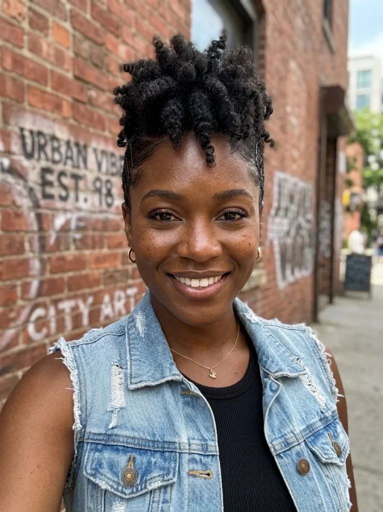 Frohawk Twist Out