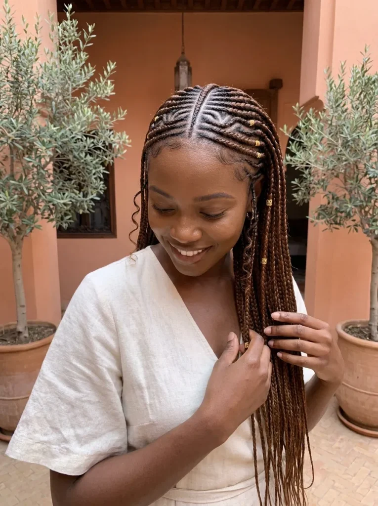 Fulani Long Braids
