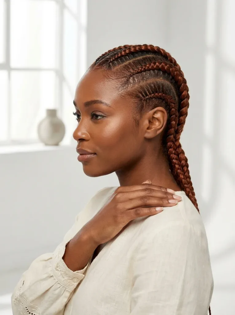 Ghana Weaving Cornrows