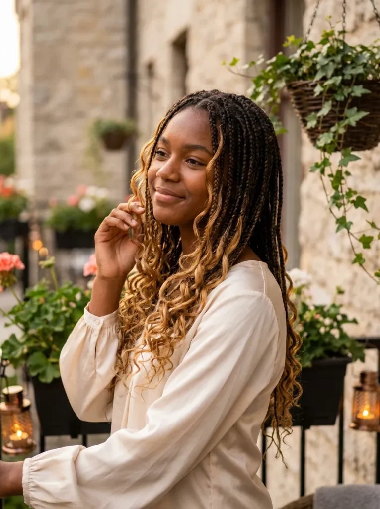 Goddess Box Braids
