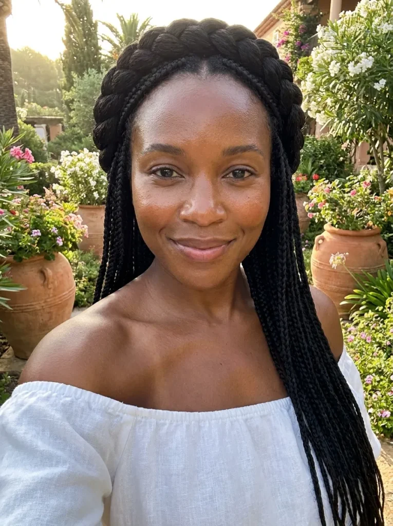 Goddess Crown Braid