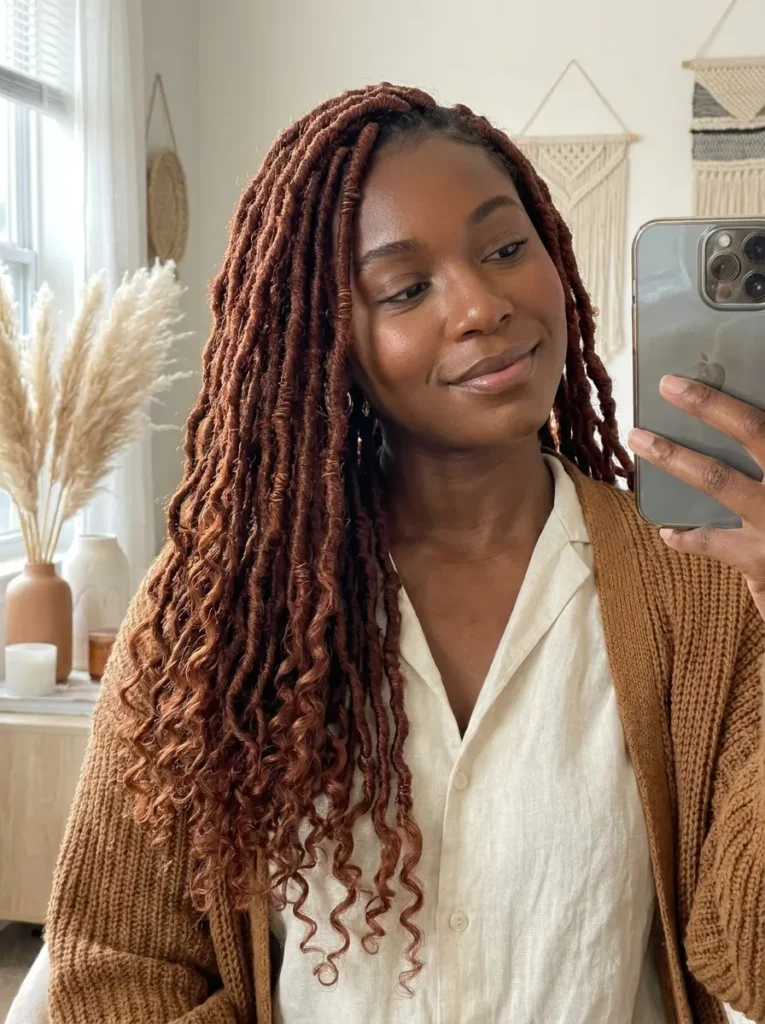 Goddess Faux Locs
