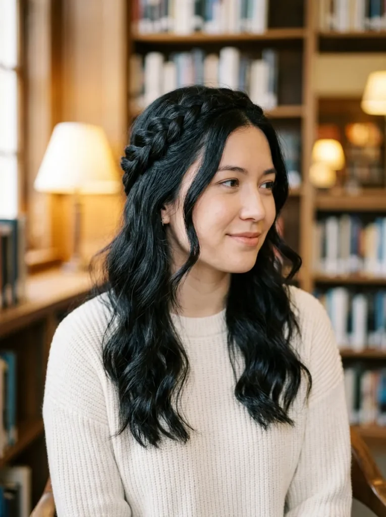 Half Braided Crown