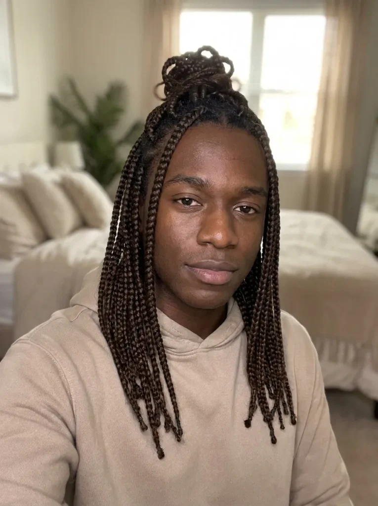Half Up Braids