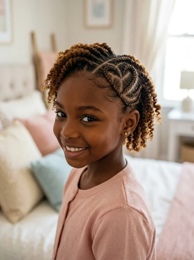 Heart Braided Style