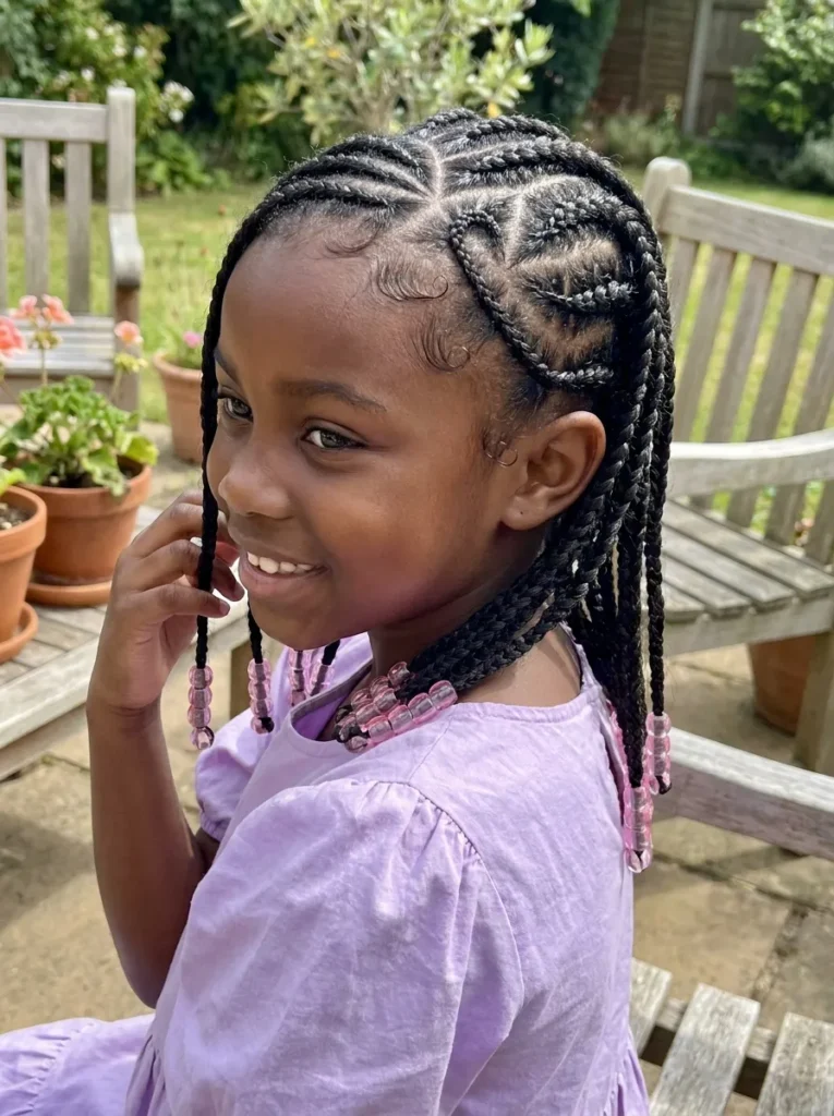 Heart Cornrows
