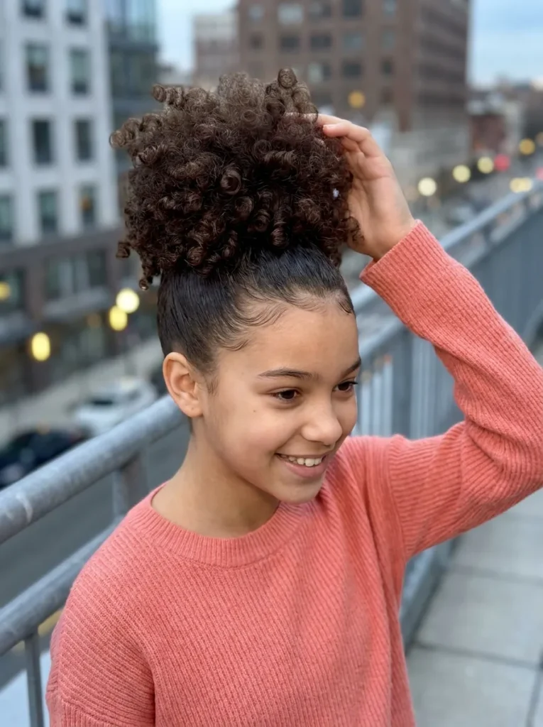 High Puff Bun