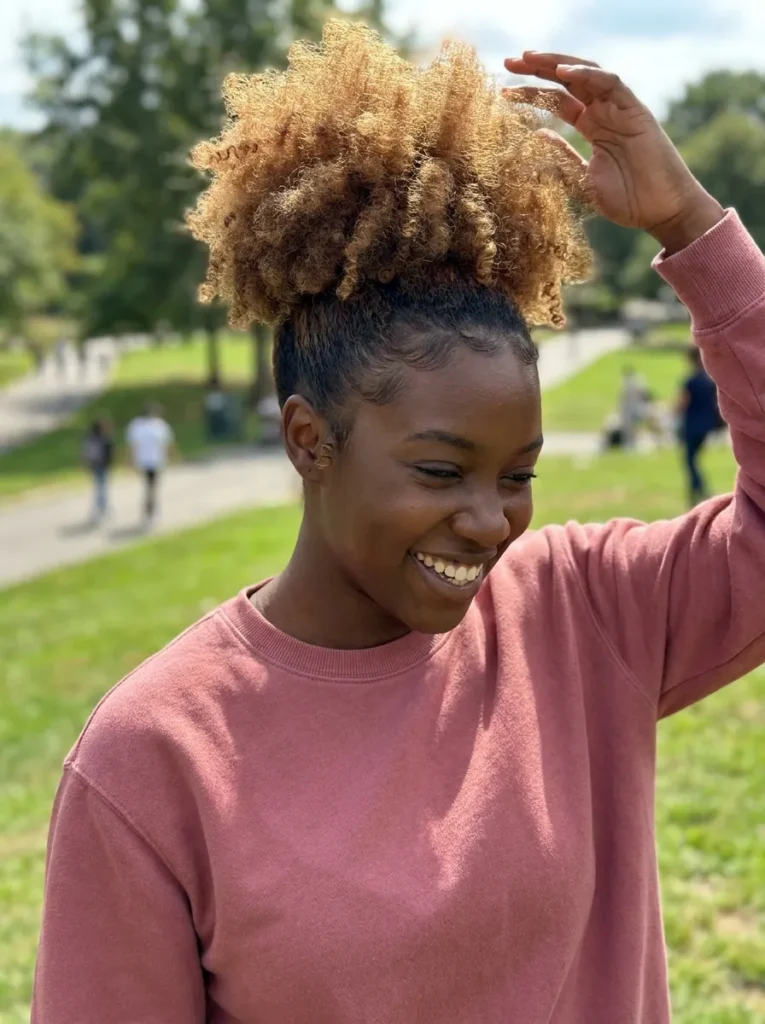 High Puff Updo