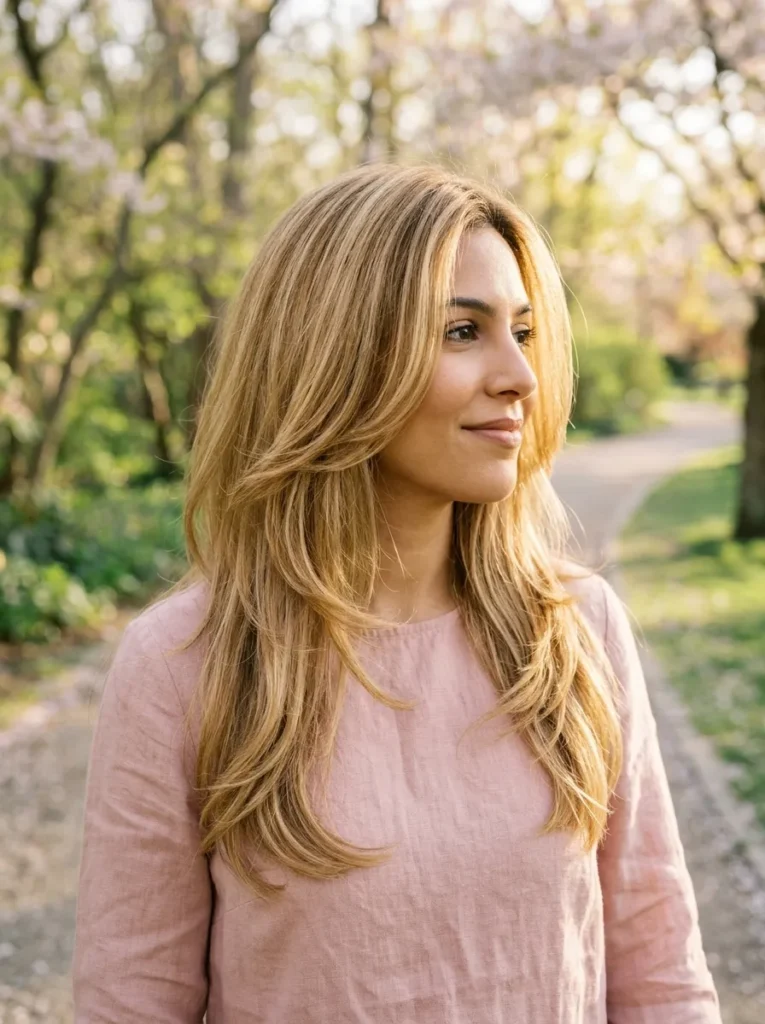 Honey Blonde Layers