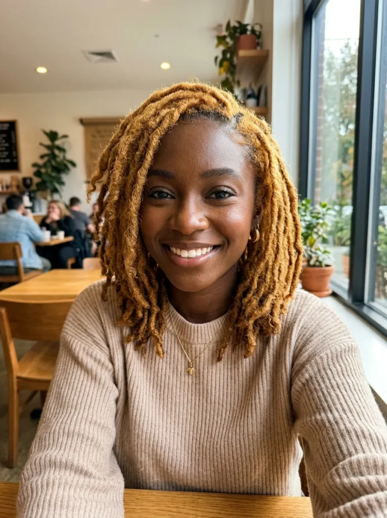 Honey Blonde Locs