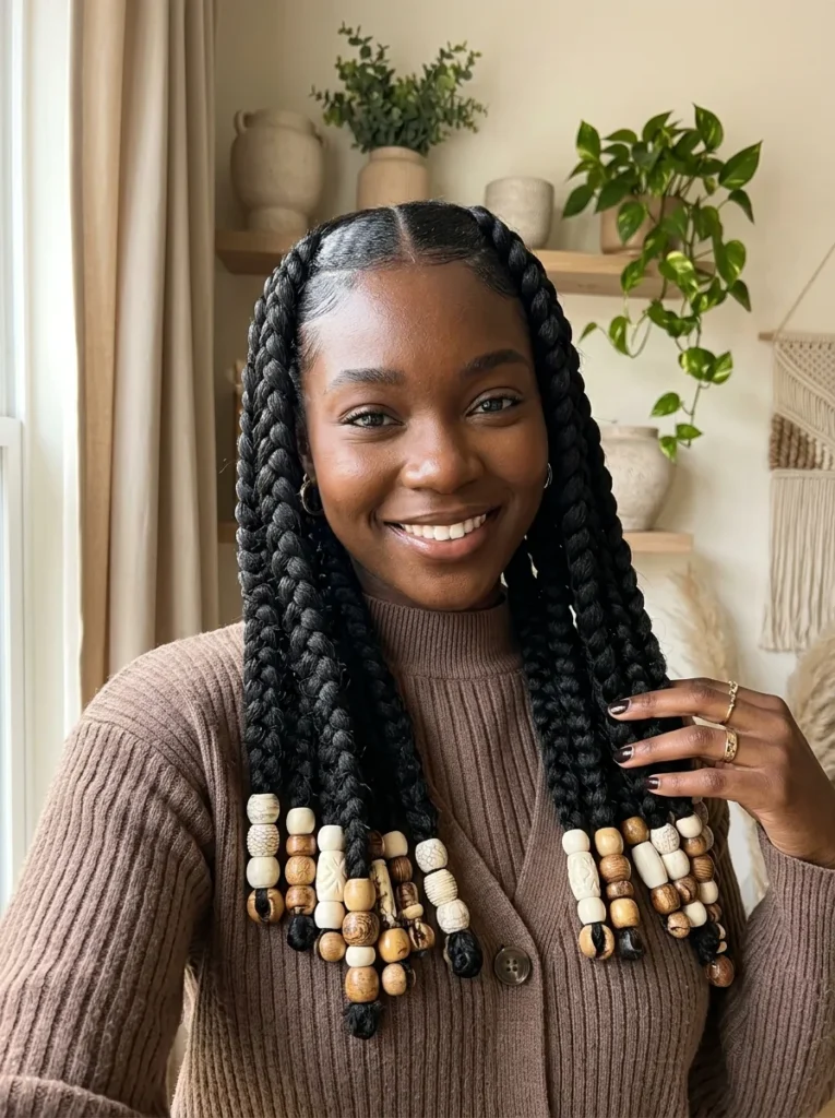 Jumbo Beaded Braids
