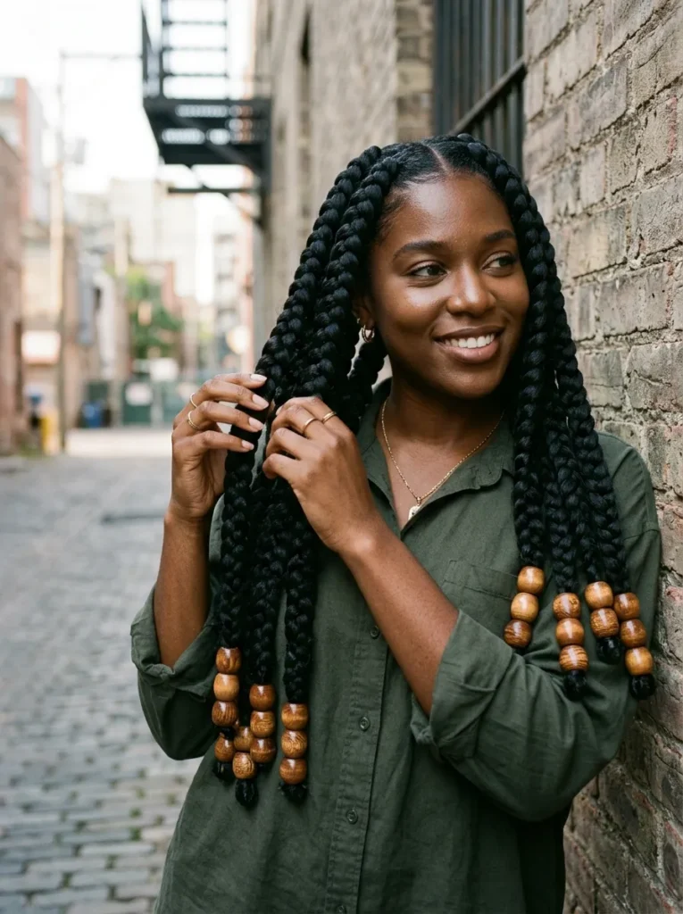 Jumbo Beaded Braids