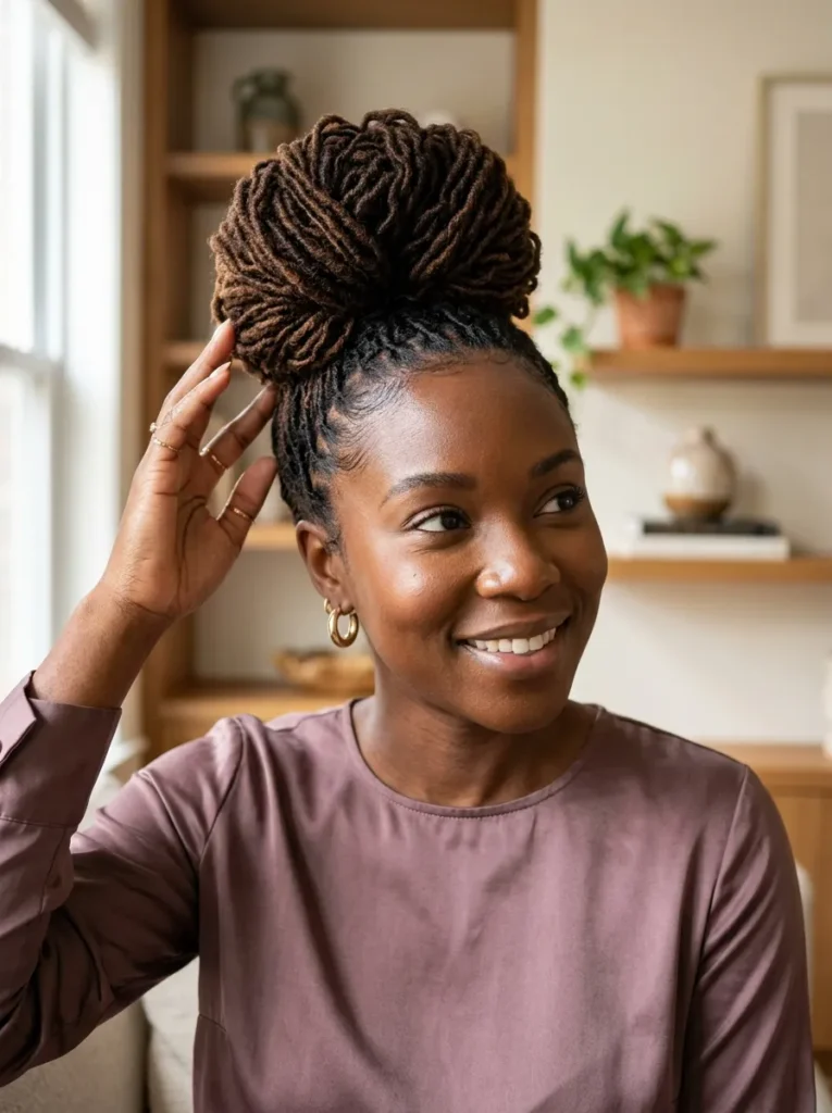 Jumbo Bun Sisterlocks