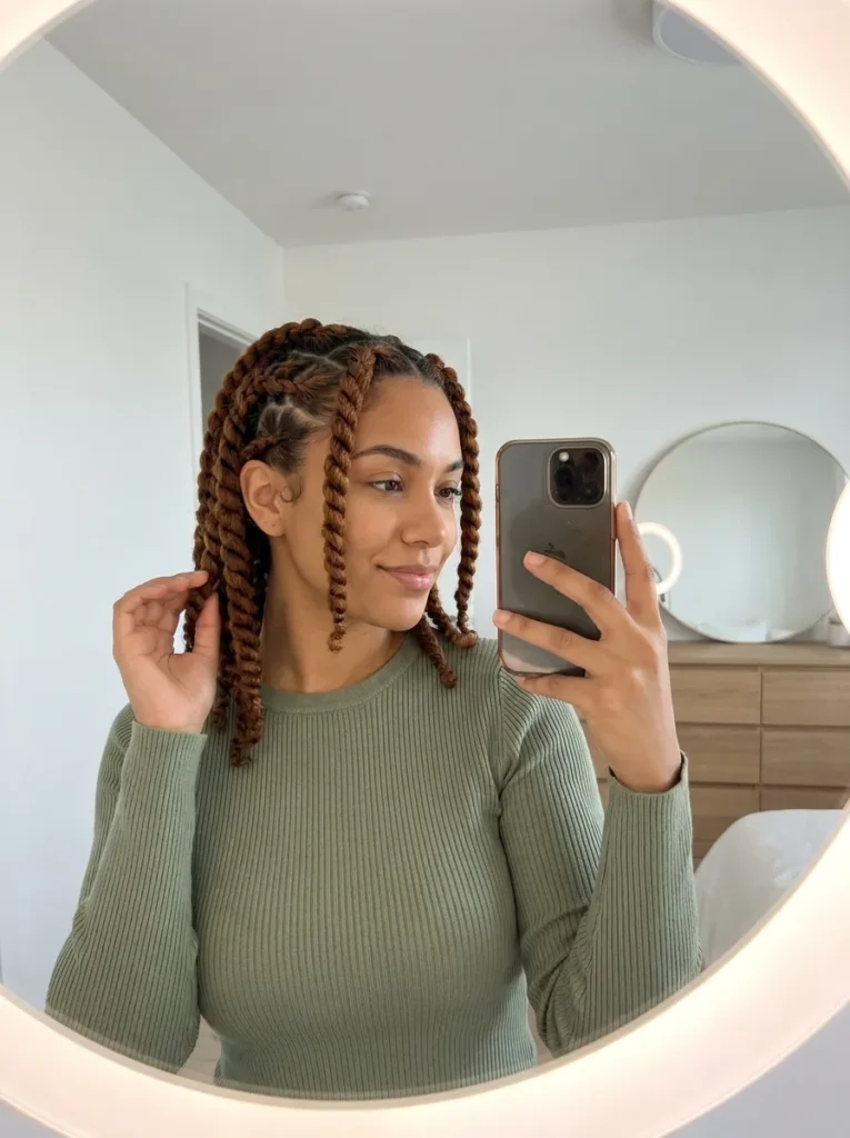Jumbo Flat Twists