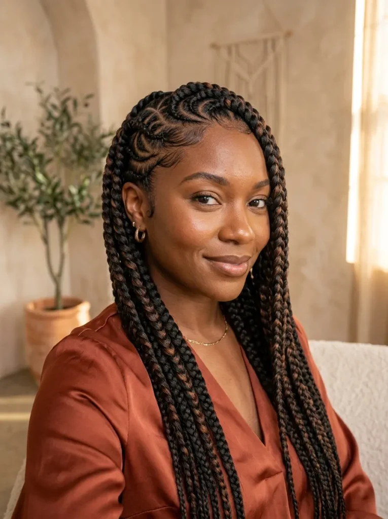  Jumbo Tribal Braids