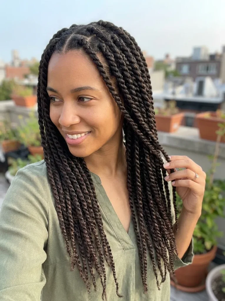 Knotless Twist Braids