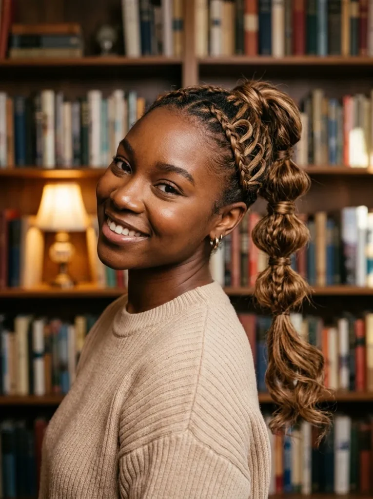 Ladder Braid Ponytail