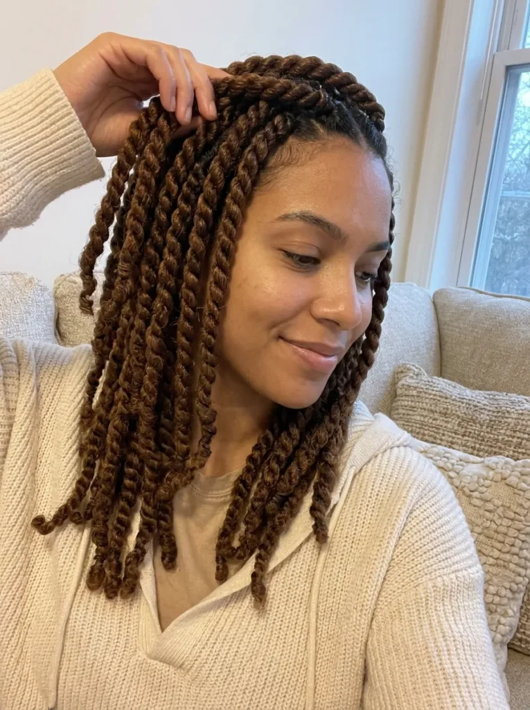 Layered Chunky Twists