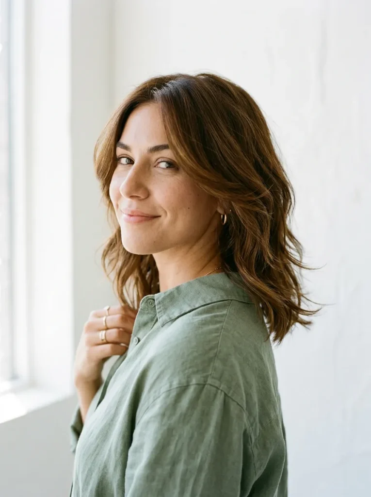 Layered Lob Shag