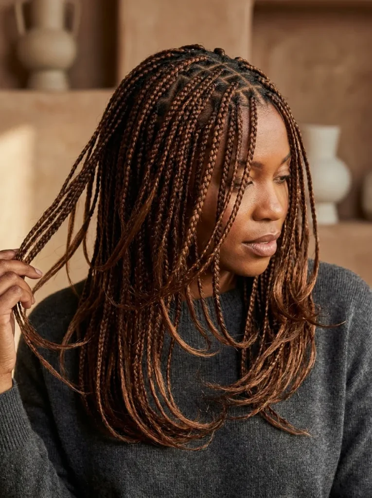 Layered Long Braids