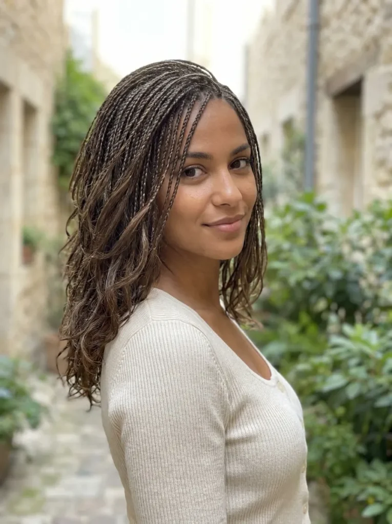 Layered Micro Braids