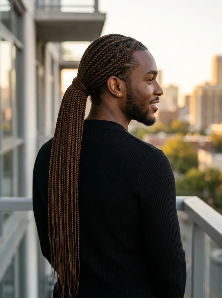 Long Braided Ponytail