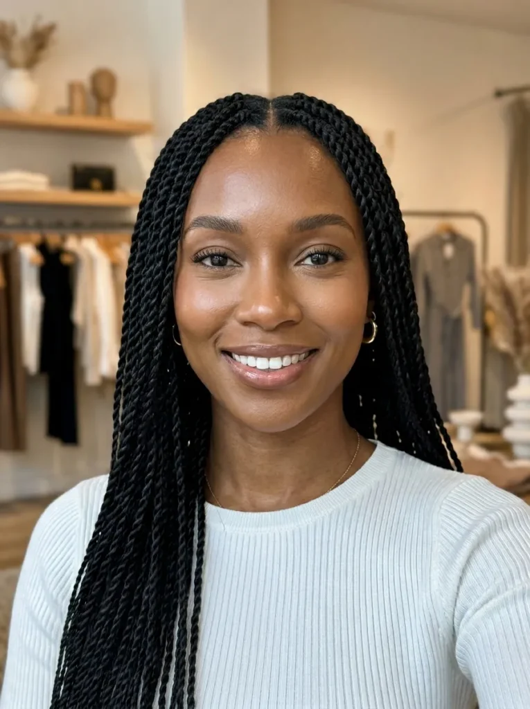 Long Senegalese Twists