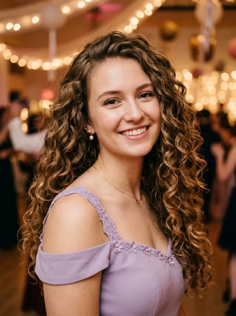 Loose Cascading Curls