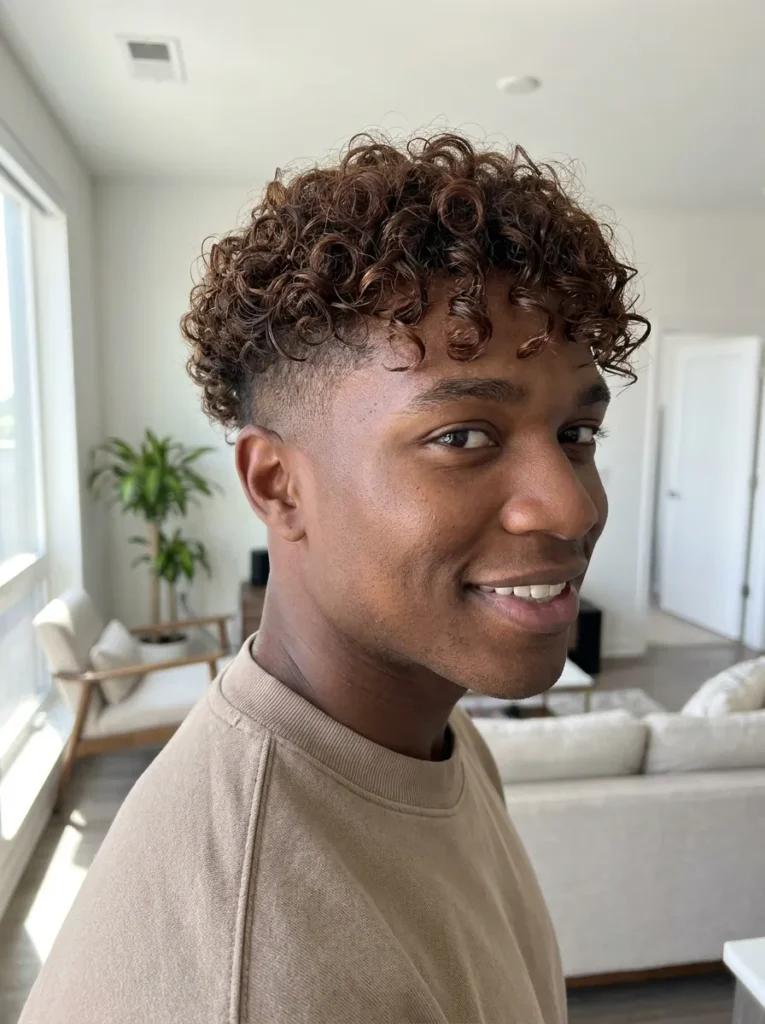 Loose Curl Undercut