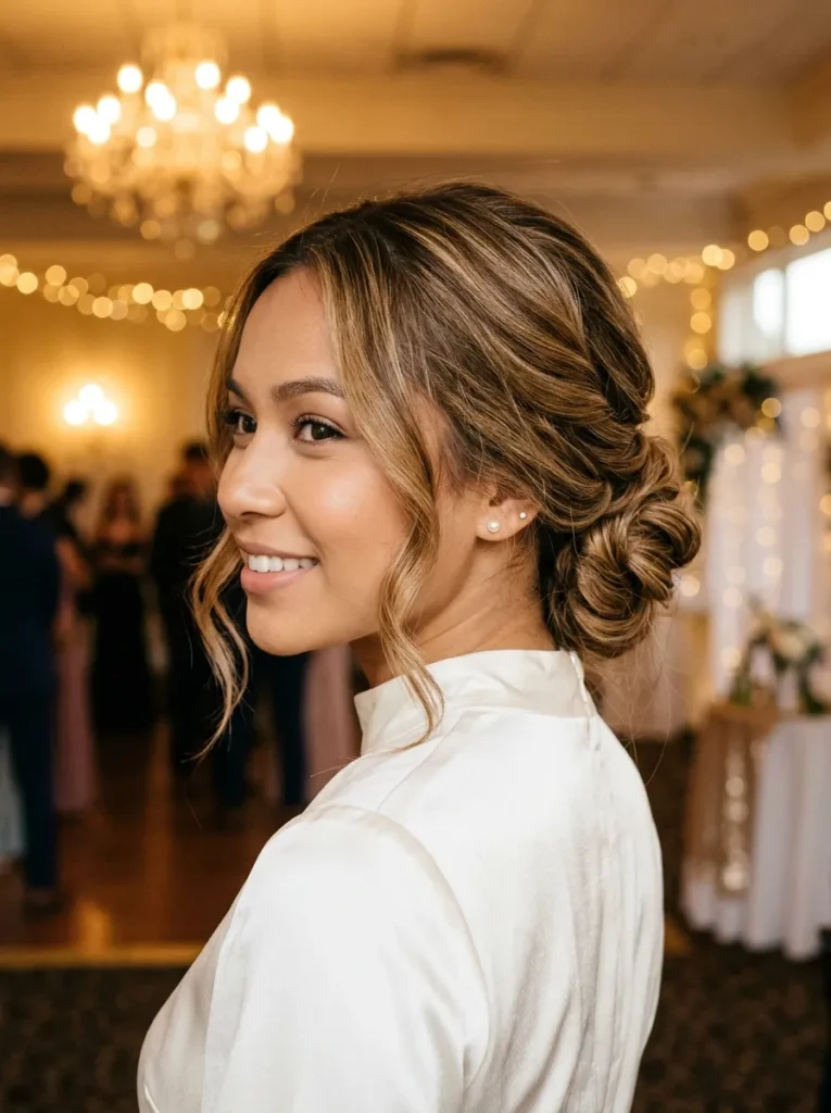 Loose Low Chignon