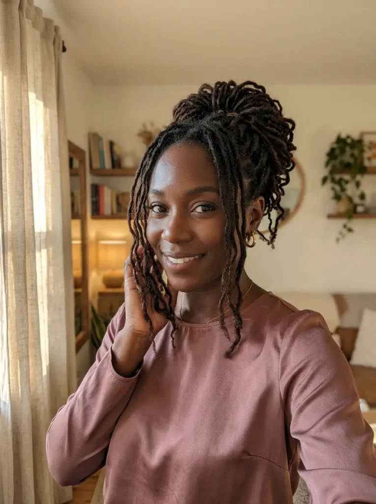 Loose Updo Sisterlocks
