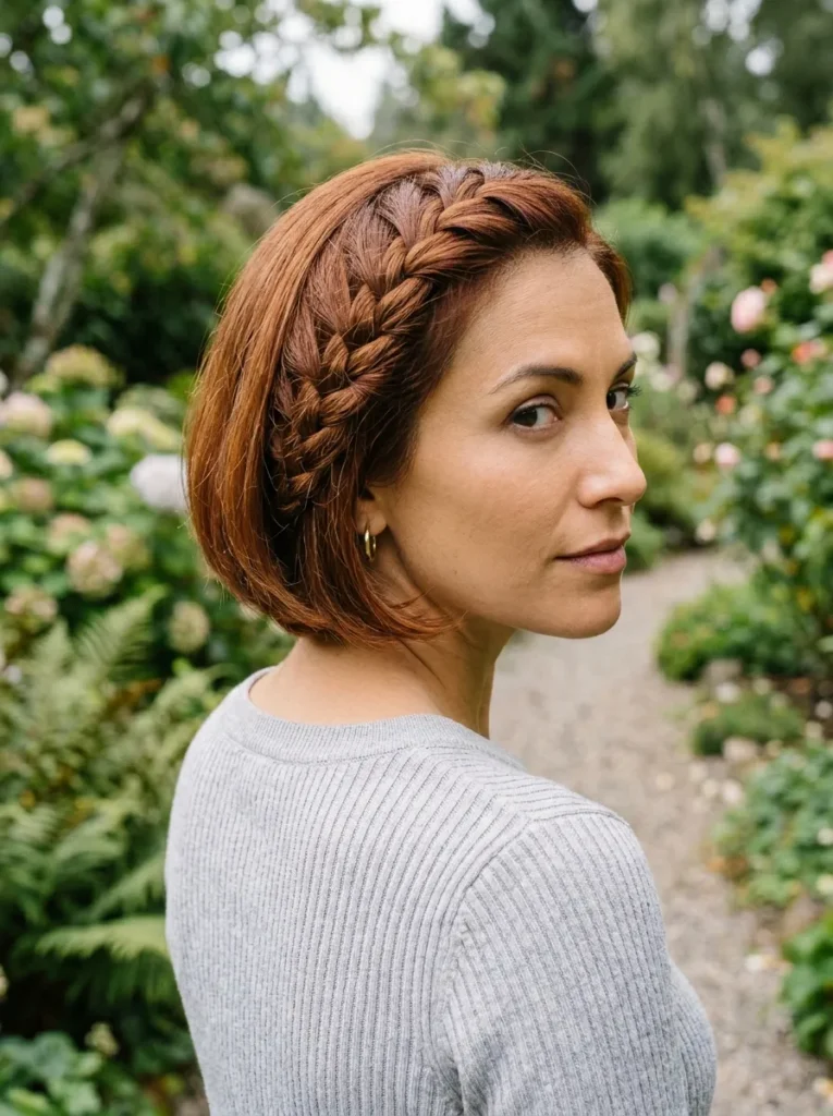 Low Braided Bob