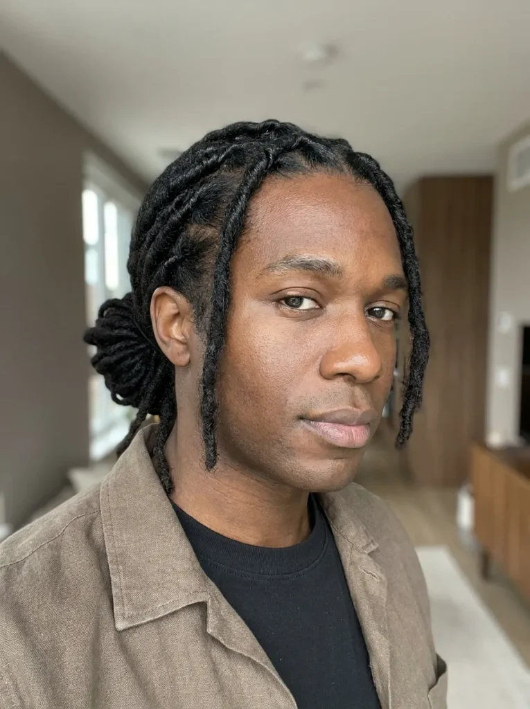 Low Bun Locs