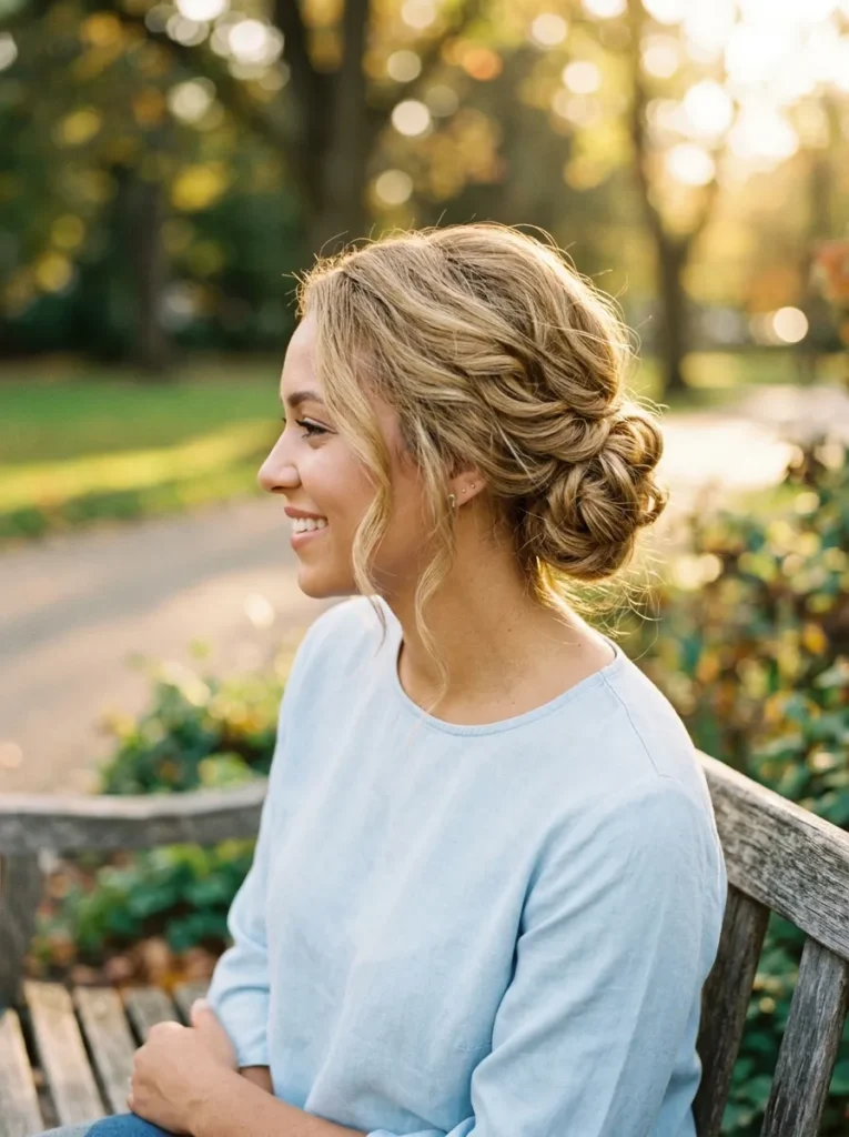 Messy Low Bun